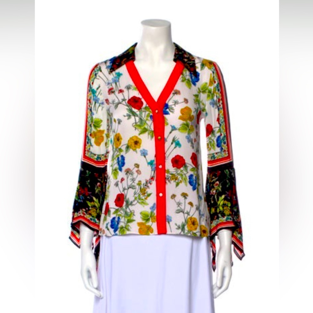 Alice + Olivia floral blouse - xs